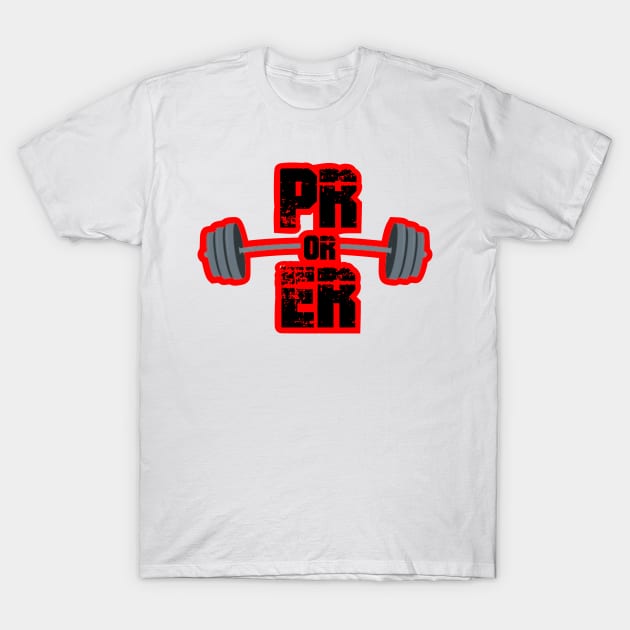 PR or ER T-Shirt by Aura.